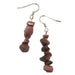 rhodonite earrings