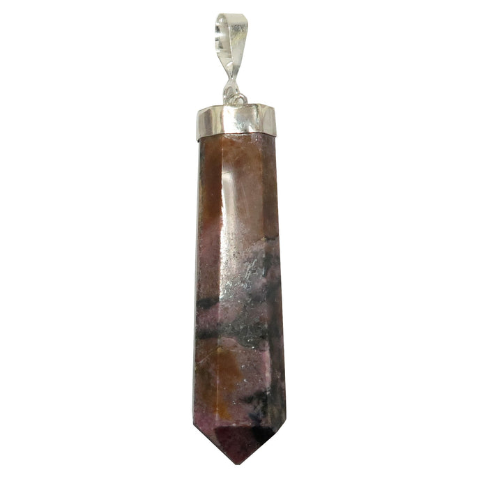 rhodonite pendant