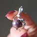 rhodonite pendant