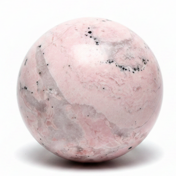 Rhodonite Sphere Wild Lover Pink Crystal Ball