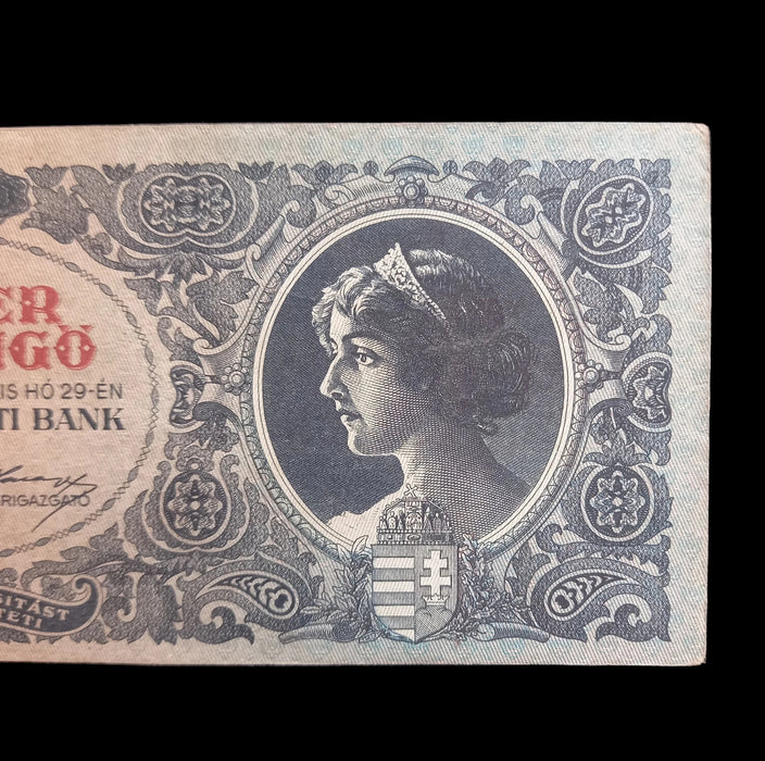 1946 Hungary Banknote 10,000 Milpengo 10 Billion Pengo Collectible Bill Europe AU