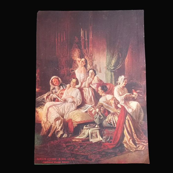 1931 Vintage Ephemera Art Prints Hungarian Holiday High Society Classic Masters A Pesti Hirlap