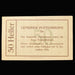 Vintage 50 Heller banknote from Gemeinde Pottenbrunn on a dark background