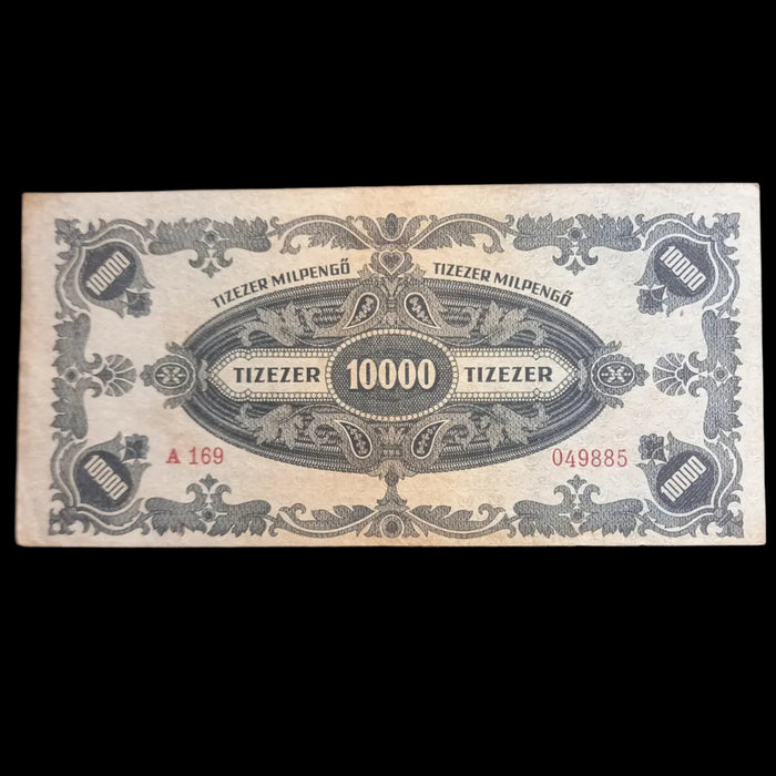 1946 Hungary Banknote 10,000 Milpengo 10 Billion Pengo Collectible Bill Europe AU