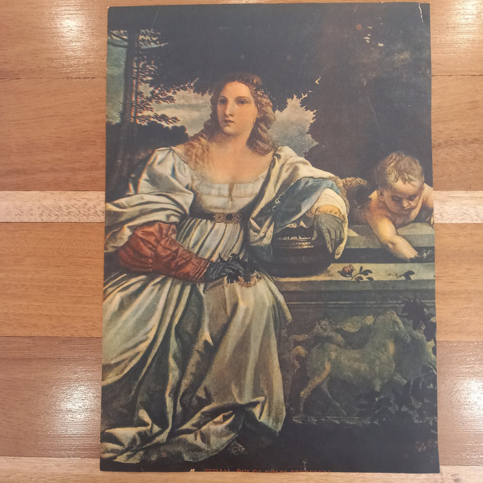 Vintage Art Prints 1930 Classical Family Mother Child Titian Reynolds Bronzino Ephemera