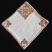 hungarian beregi folk art linen textile vintage 1960s
