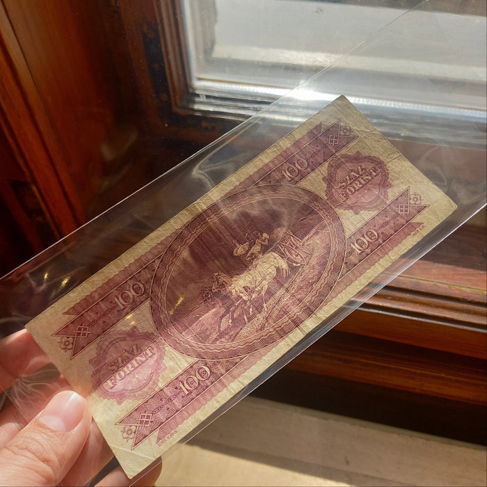 1992 Hungary Banknote 100 Forint Bill Vintage Post-Communist Democracy Issue