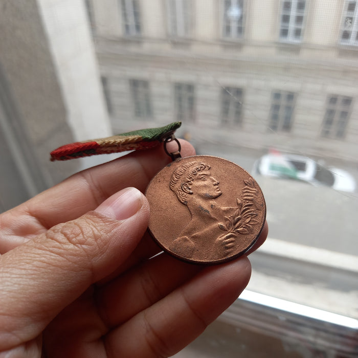 1957-58 Hungarian National Field Hockey Championship 3rd Place Vintage Bronze Medal