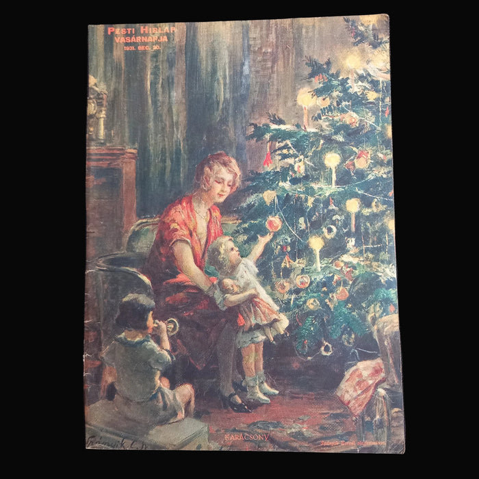 1931 Vintage Ephemera Art Prints Hungarian Holiday High Society Classic Masters A Pesti Hirlap