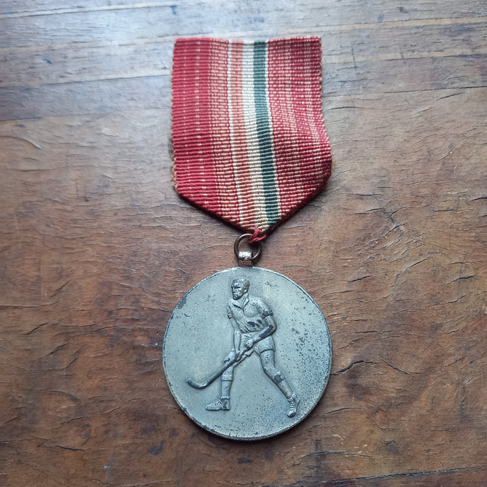 1959 Hungarian Soviet Republic Cup Field Hockey Medal 40th Anniversary Vintage Relic
