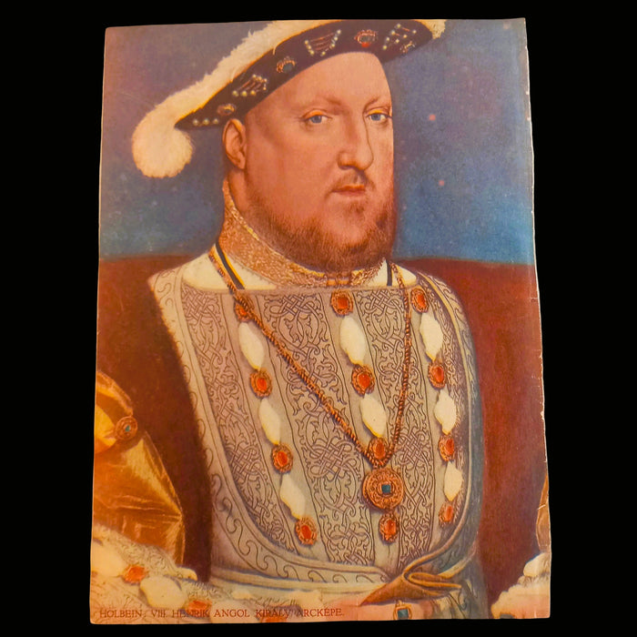 Vintage Art Prints 1930 Classical Men Holbein Van Dyck Masterpiece Wall Gallery Ephemera