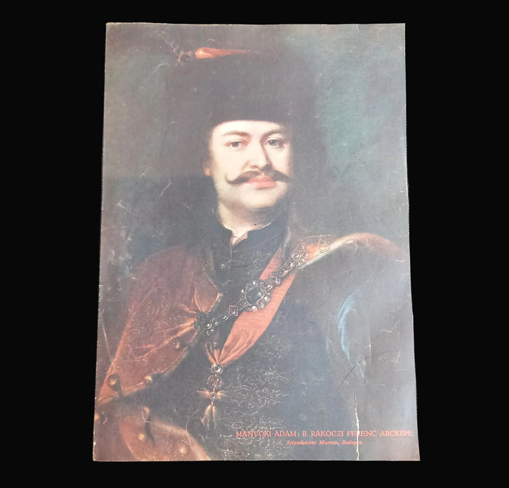 1931 Vintage Ephemera Art Prints Royal Men Rembrandt Frans Hals Portrait Old Masters Decor