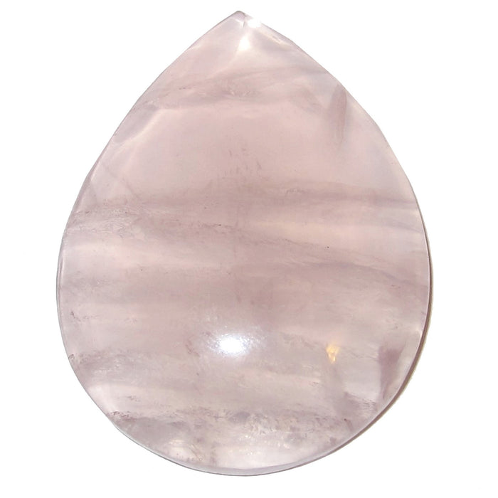 rose quartz teardrop cabochon