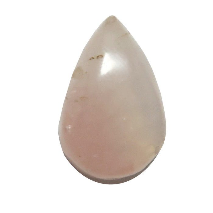rose quartz teardrop cabochon
