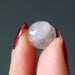 rose quartz cabochon