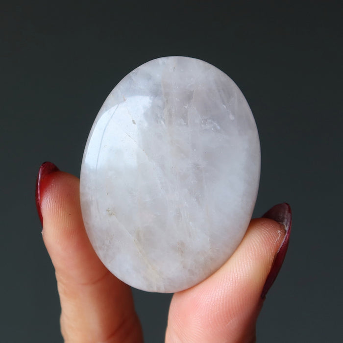 rose quartz oval cabochon