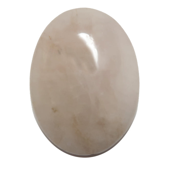 rose quartz oval cabochon
