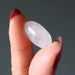 rose quartz oval cabochon