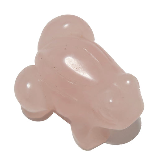 rose quartz frog