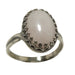 rose quartz ring