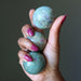 ruby fuchsite spheres