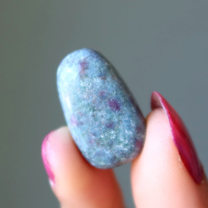 ruby kyanite tumbled stone
