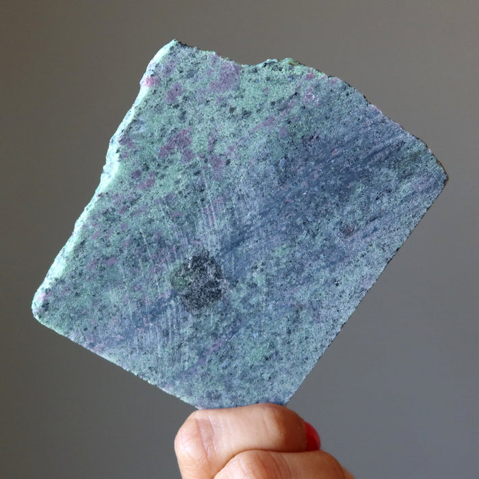 Ruby Zoisite Charger Love Money Energy Stone Slab