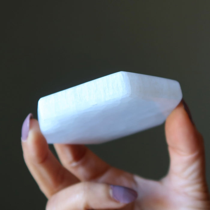 selenite hexagon plate