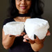 True White Selenite Chunks
