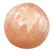 orange selenite sphere