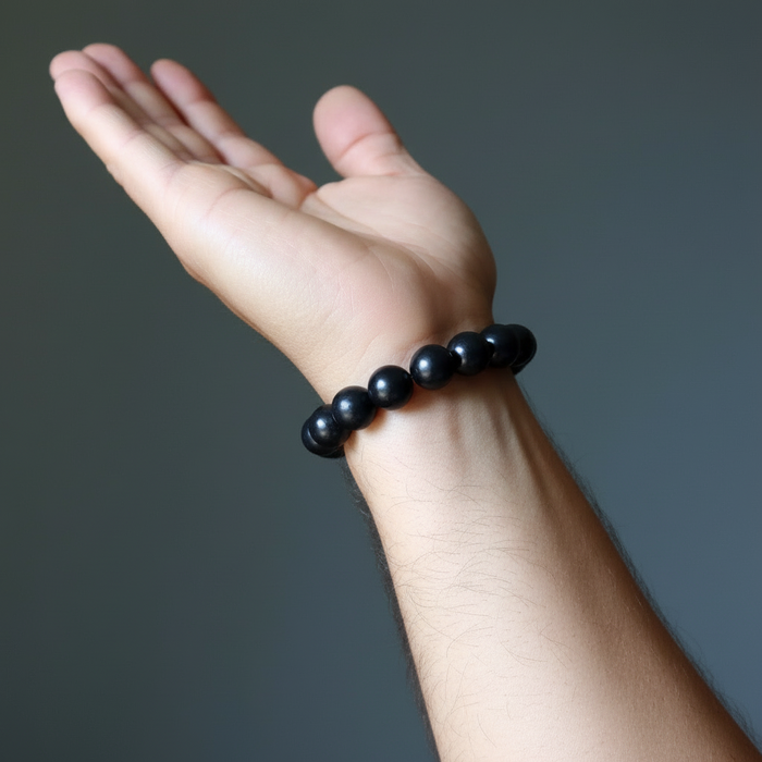 Shungite Bracelet Everywhere Evil Eye EMF Protection