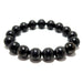 10mm shungite beaded bracelet