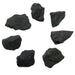 7 shungite raw stones