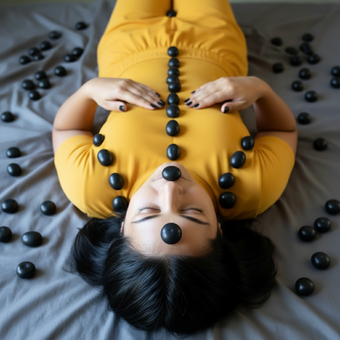 Shungite Tumbled Stone Evil Eye Guardian Gem