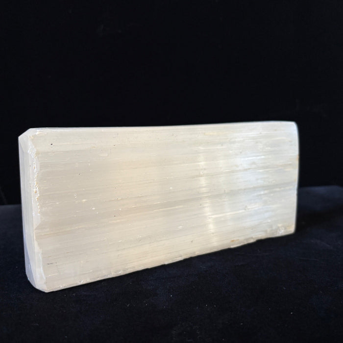 Selenite Brick White Charger Display Crystal Cleansing Stone