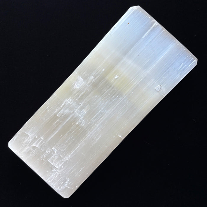 Selenite Brick White Charger Display Crystal Cleansing Stone