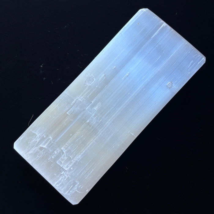 Selenite Brick White Charger Display Crystal Cleansing Stone
