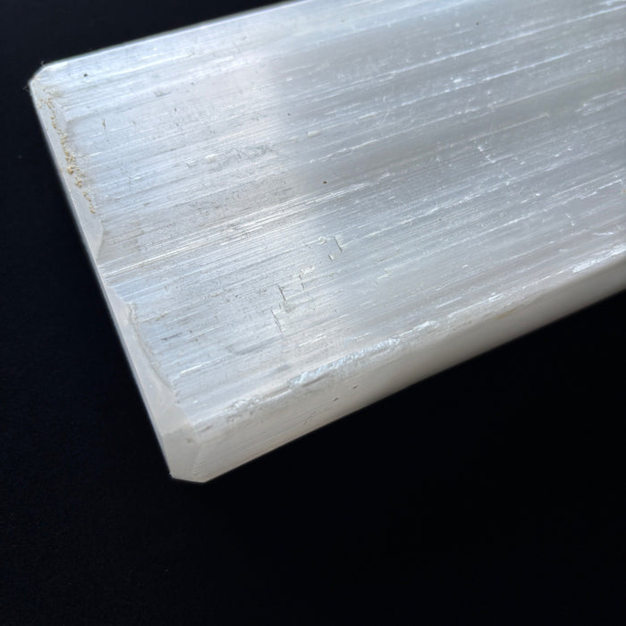 Selenite Brick White Charger Display Crystal Cleansing Stone