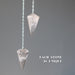 smoky quartz pendulums