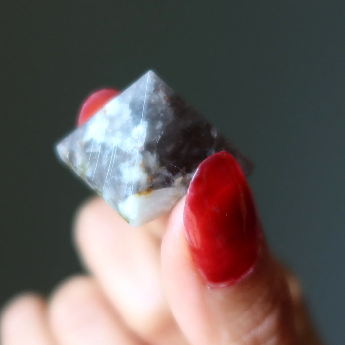 smoky quartz pyramid