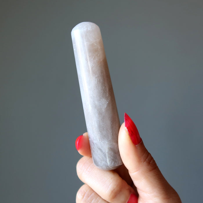 Smoky Quartz Massage Wand No to Negativity Crystal