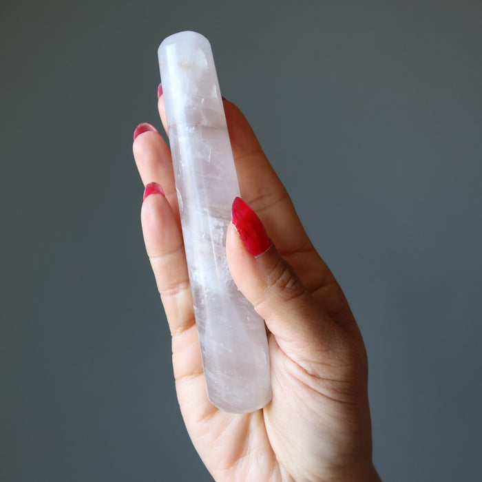 Smoky Quartz Massage Wand No to Negativity Crystal