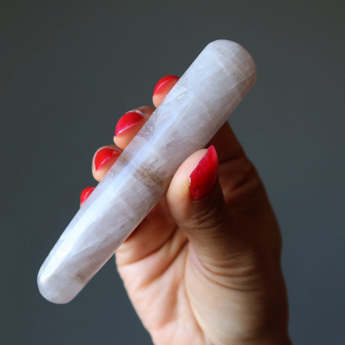 Smoky Quartz Massage Wand No to Negativity Crystal