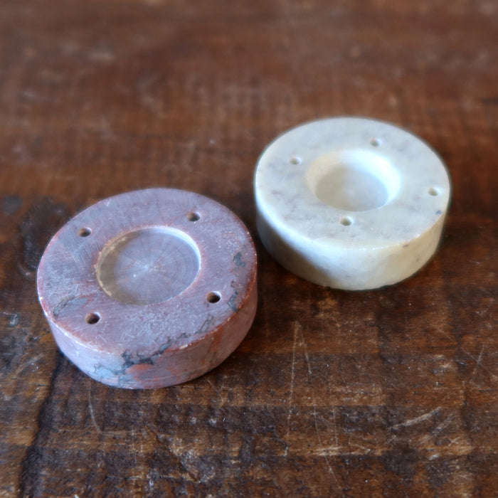 Soapstone Display Stand for Balls & Incense Holder