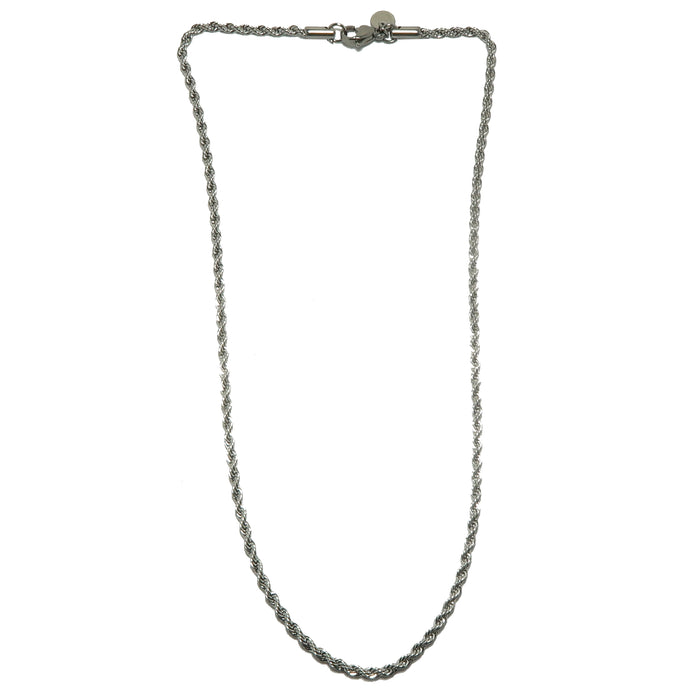 Sterling Silver Chain Necklace Sparkling Rope of Joy