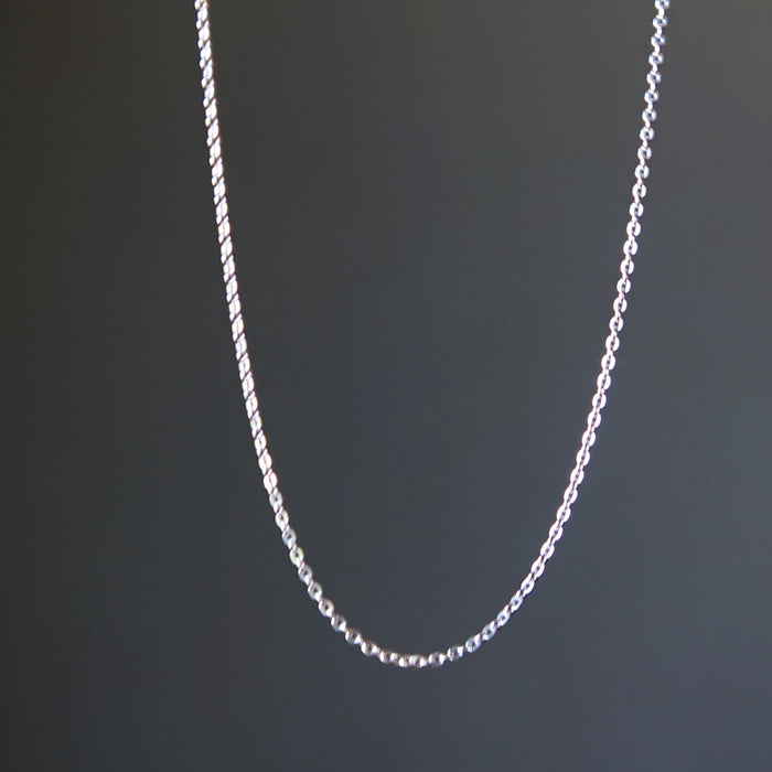 Sterling Silver Chain Neklace Rolo My Designer Visions