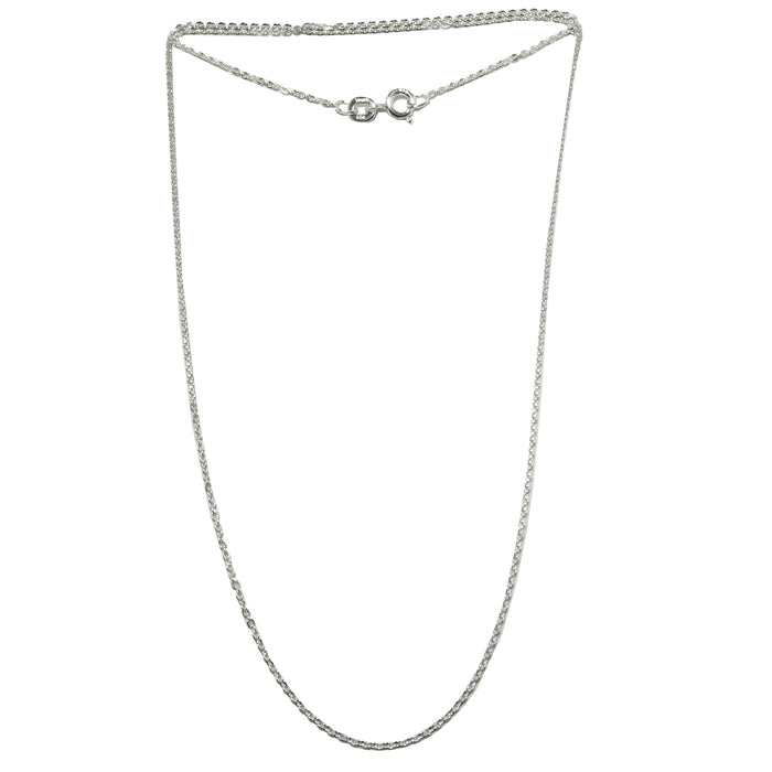 Sterling Silver Chain Neklace Rolo My Designer Visions