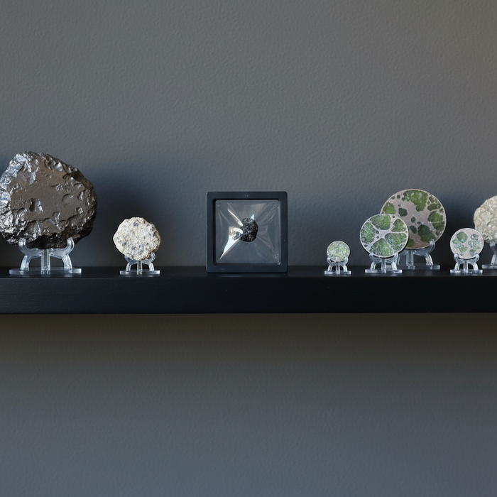 Black Tektite Mystery of Life Meteoric Gem