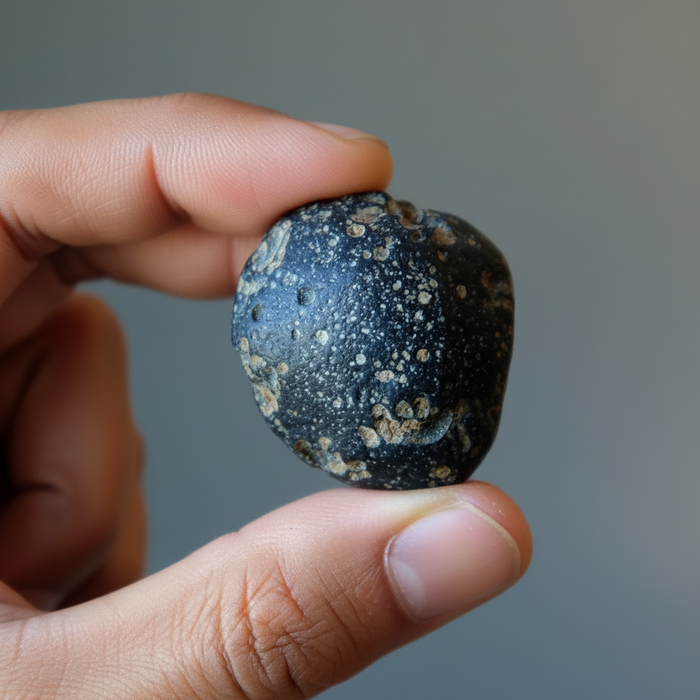Black Tektite Mystery of Life Meteoric Gem