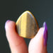 golden tigers eye pear cabochon